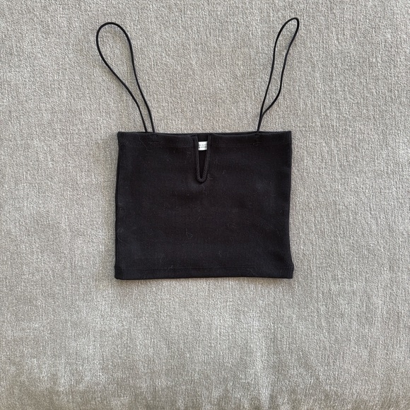 Zara Black Spaghetti Strap Top - Picture 1 of 3